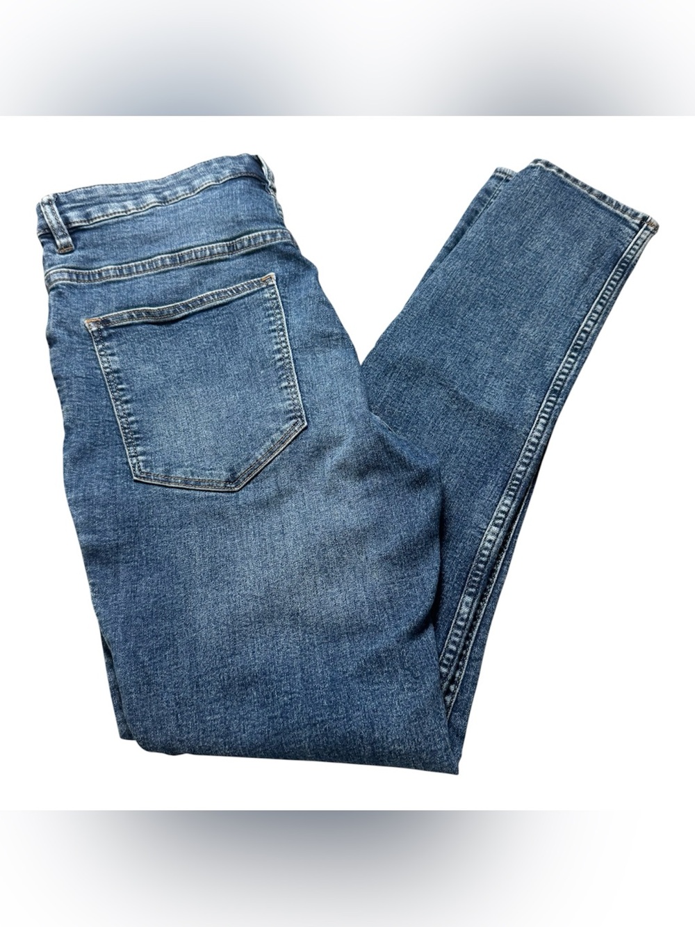 Divided H&M Size 12 Super Skinny High Rise Jeans